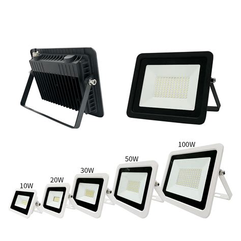 Led Flood Light 100w 50w 30w 20w 10w Wall Reflector Floodlight Ip68