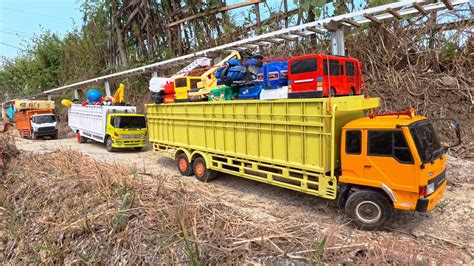 Mobil Truk Tronton Rc Panjang Hino Ranger Ff Isuzu Giga Fuso Ps