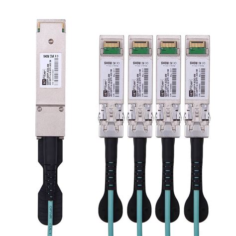 M Ft G Qsfp To Sfp Aoc Active Optical Cable Hifiber