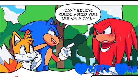 Knuckles First Date Sonic Comic Dub Youtube