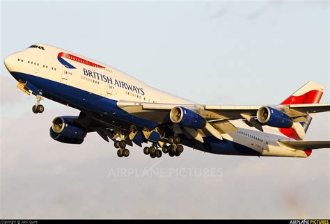 G Civh British Airways Boeing 747 400 At London Heathrow Photo Id 176015 Airplane