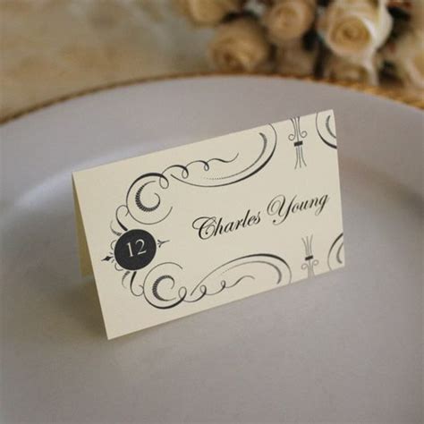 Free Printable Place Cards For Wedding Reception Download Free