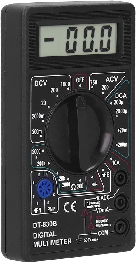 Adapterland Digital Multimeter DT 830B mit Transistor Prüfer