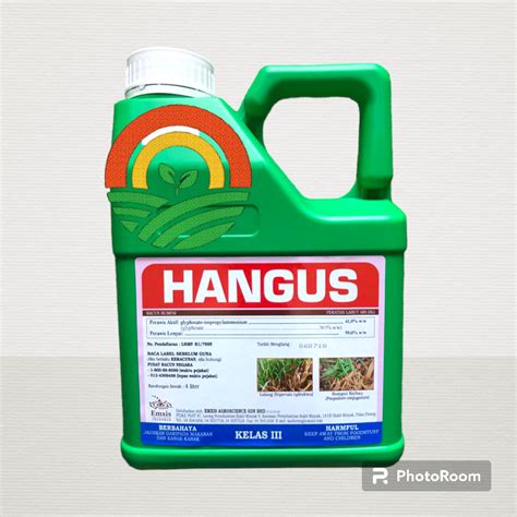 L Hangus Glyphosate Racun Rumput Rumpai Lalang Racun Rumput