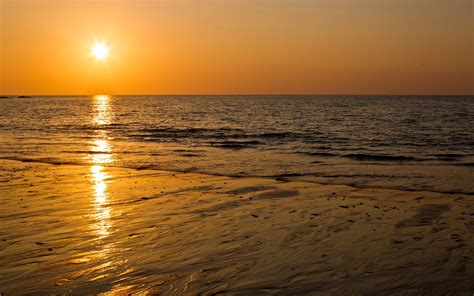 nature sun beach seascapes wallpapers hd desktop  mobile