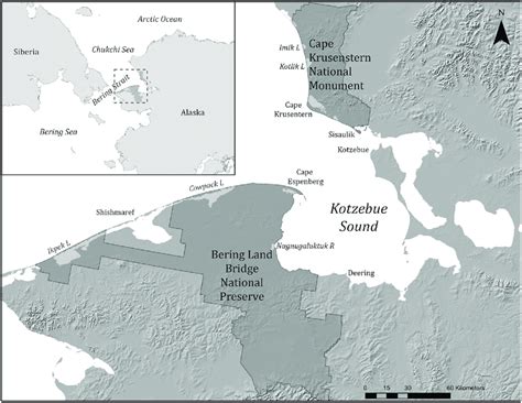 Study area map. 1A. Location of the Chukchi Sea. 1B. Location of the ...