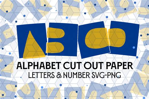 Cut Out Paper Alphabet Doodle Graphic By Little Lady Design · Creative