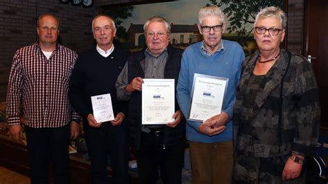 VdK Ortsverband Braunsrath Ernennt Ehrenvorstandsmitglieder Aachener