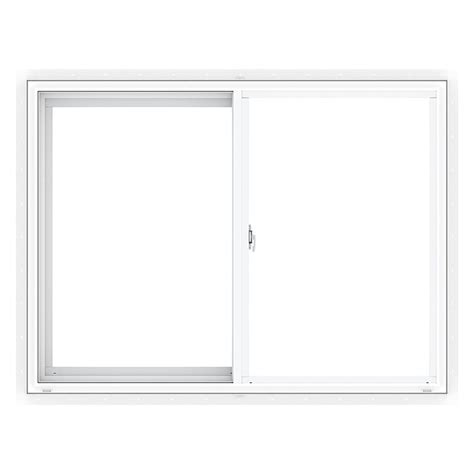 Pella 250 Series 47 12 In X 47 12 In White Left Handed Vinyl Sliding