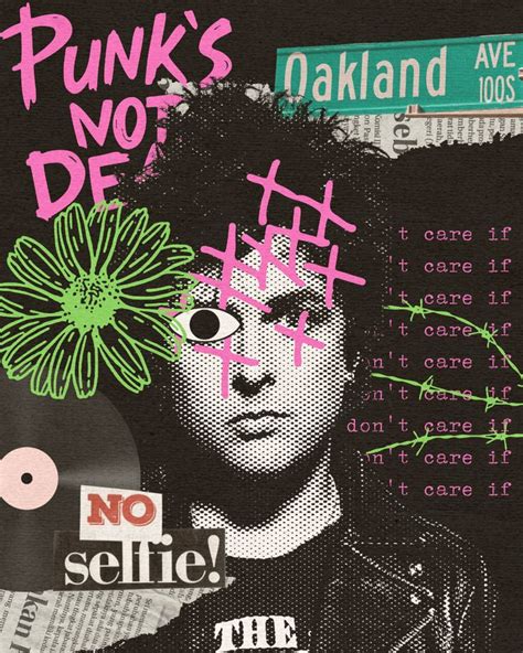 Poster Punx Billie Joe A On Behance Punk Graphic Design Graphic