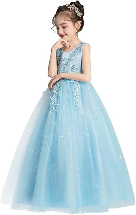 Ibtom Castle Elegant Kinder Brautjungfer Kleid F R M Dchen Prinzessin