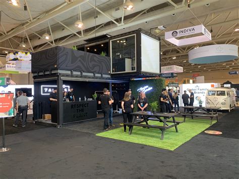 7Acres Cannabis Lift Expo Trade Show Displays Ballance Design