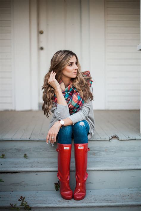 Pin By Walter On Galleria Hunter Boots Hunter Boots Outfit Red