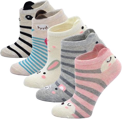 Girls Socks Novelty Animal Pattern Cotton Socks Kids Animal Socks