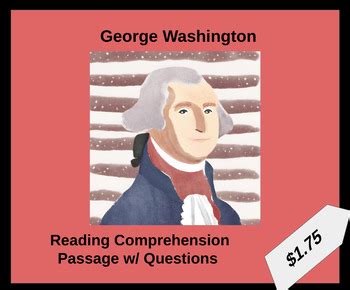 George Washington Reading Comprehension PDF By Worksheet Central