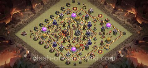 Die Max War Base Rh10 Link Anti Alles Hybrid Coc Kriegsbase Rathaus Level 10 Cw Ck