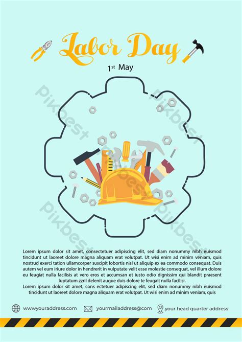 Labor Day Flyer Template | AI Free Download - Pikbest