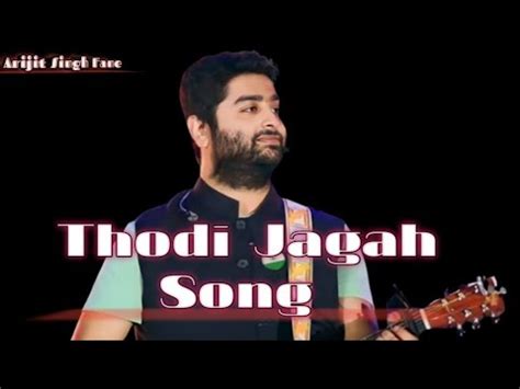 Arijit Singh Thodi Jagah Lyrics Song Marjaavaan Sidharth M Tara