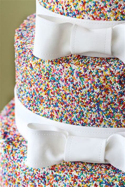 Partying With Rainbow Sprinkle Treats B Lovely Events