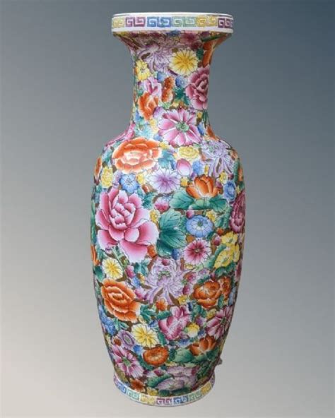 Large Antique Chinese Floor Vase