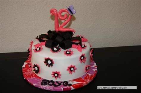 12 Year Old Birthday Cake - CakeCentral.com