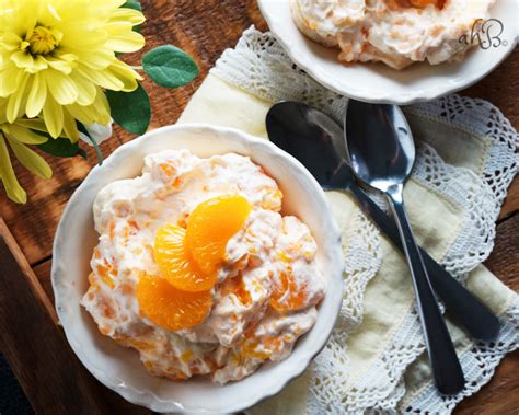 Orange Dream Salad Accidental Happy Baker