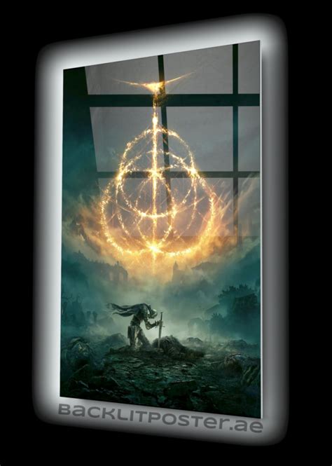 Elden Ring Key Art Backlit Poster