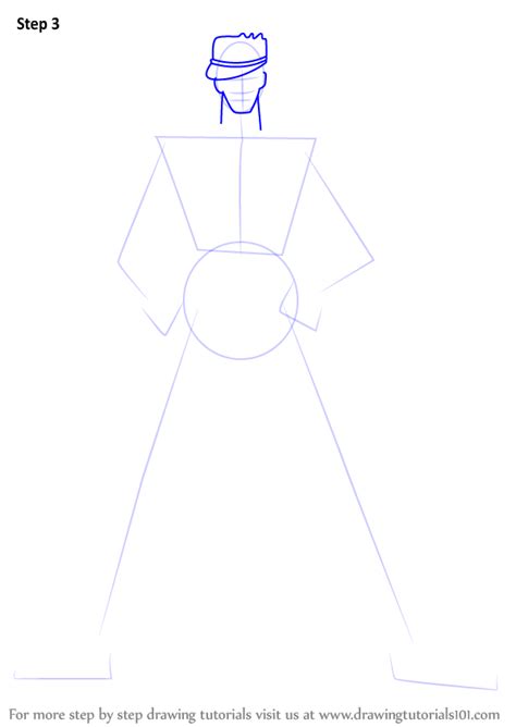 Learn How To Draw Jotaro Kujo From Jojo Jojos Bizarre Adventure Step