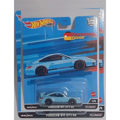 Hot Wheels Car Culture Porsche 911 GT3 RS Deutschland Design Shopee Brasil