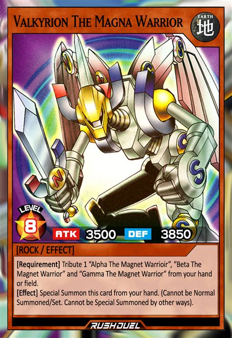 Valkyrion The Magna Warrior As A Rush Duel Card Would It Be Too Op