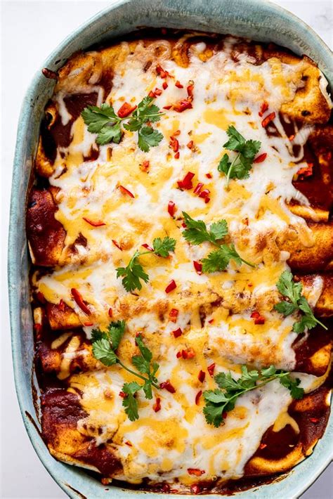 Vegetarian Enchiladas Simply Delicious Vegetarian Enchiladas Recipe