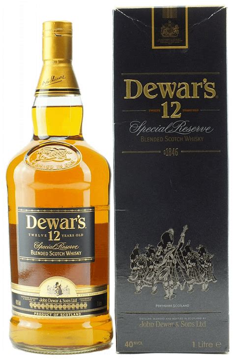 Виски Dewar's Special Reserve 12 y.o. Blended Scotch Whiskey (gift box ...