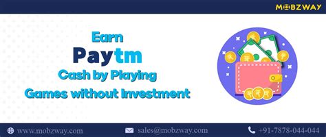 Earn Paytm Cash By Playing Games Without Investment 2024