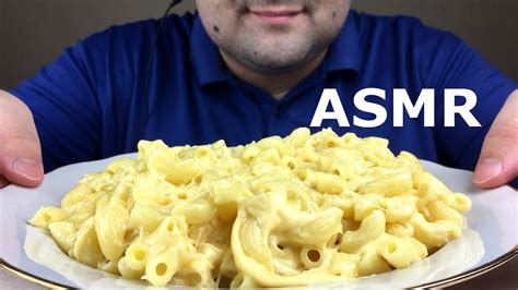 Mac N Cheese Asmr Cheesy And Macaroni Eating Sounds No Talking Youtube