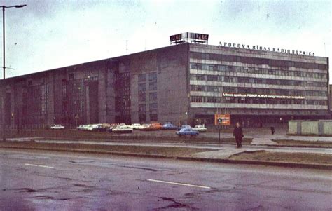 1982-1984 годы. Улица Попова. Рижский радиозавод им. А.С. Попова ...