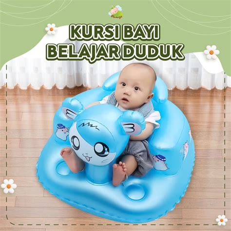 Jual Momogii Kursi Bayi Sofa Tiup Kursi Pompa Bayi Model Hamster Ada