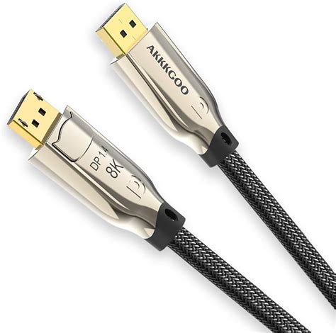 Amazon AKKKGOO 8K DisplayPort Cable 10ft Ultra HD Gold Plated