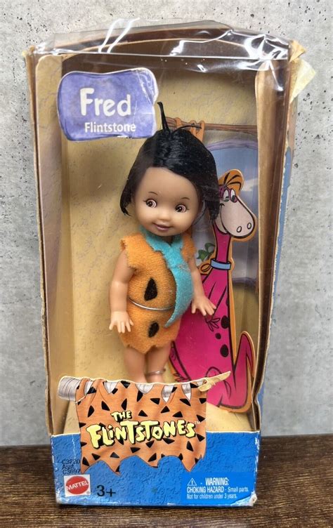 Barbie Flintstones Kelly Fred Flintstone Tommy Doll Mattel 2003 Bad Box Ebay