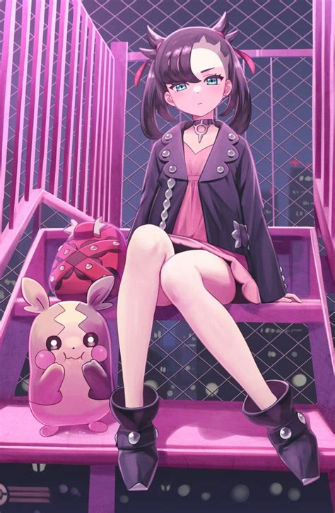 Marnie Pokemon Pokemon Trainers Pokemon Characters Pokemon Fandoms Morpeko