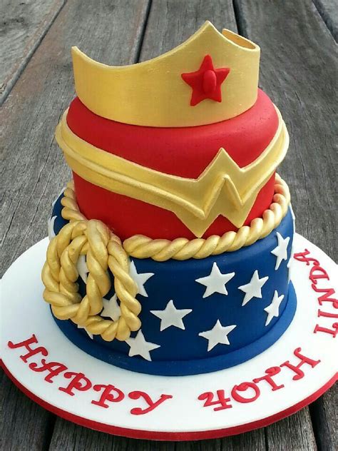 Wonder Woman Cake Cumple