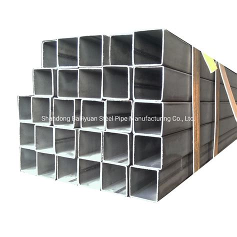 Astm A36 Carbon Square Pipe Price Black Steel Tube China Hollow