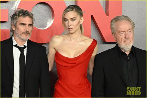 Joaquin Phoenix Vanessa Kirby Attend Uk Premiere Of Napoleon In