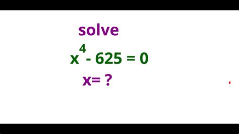 A Nice Exponential Equation A Nice Algebra Equation X