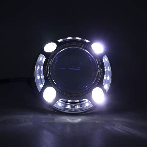 Taochis Car 3 0 Inch Bi Xenon Projector Lens Headlight Shroud Led Drl