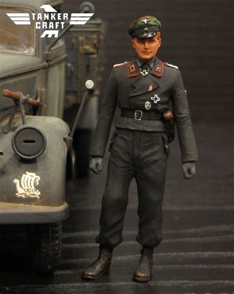 Tanker Craft Wwii German Elite Troops Panzer Officer Tc Tc