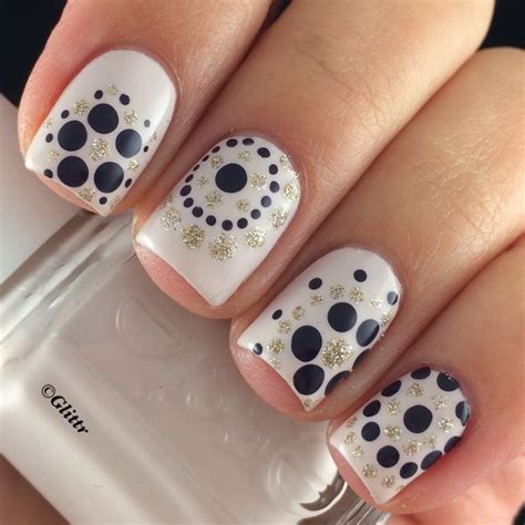 50 Stylish Polka Dots Nail Art Designs Noted List