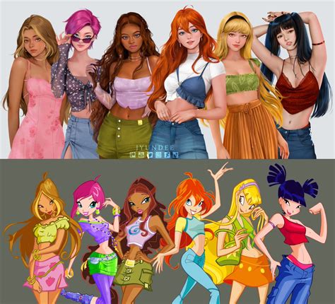 Jyundee On Twitter Winx Club Girls