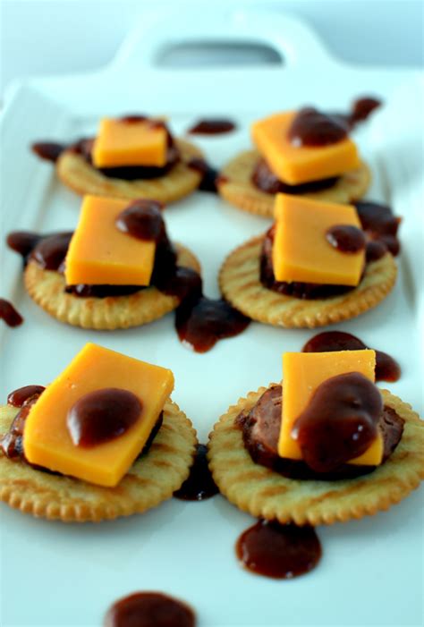 Smoked Sausage And Cheese Crackers Appetizer Extraordinary BBQ