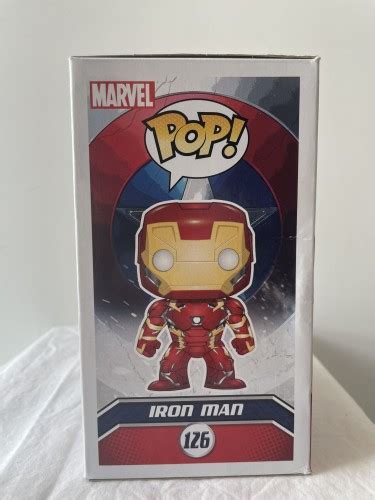 Funko Pop Iron Man Marvel Civil War 126