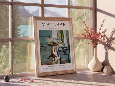 The Window Henri Matisse Matisse Art Poster Henri Matisse - Etsy